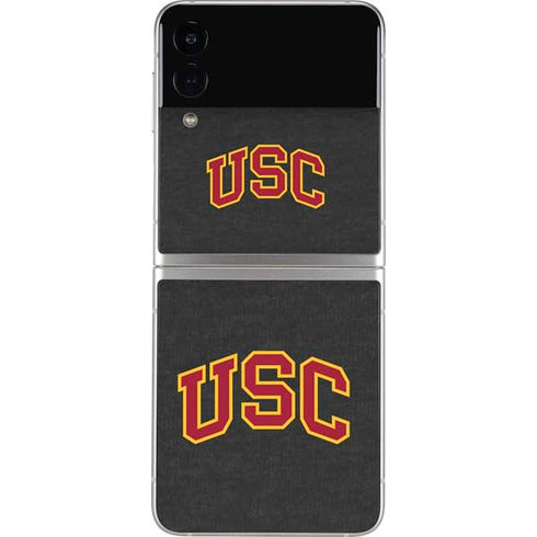 University of Southern California USC Official Logo Galaxy Z Flip3 5G Skin
